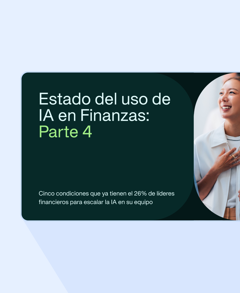 Informe del estado del uso y preparación de IA en Finanzas:
Parte 4